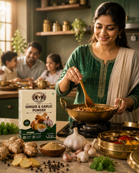 Ginger & Garlic Powder