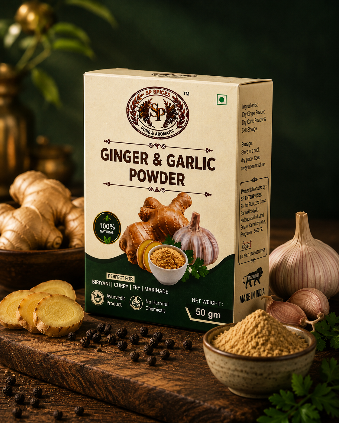 Ginger & Garlic Powder