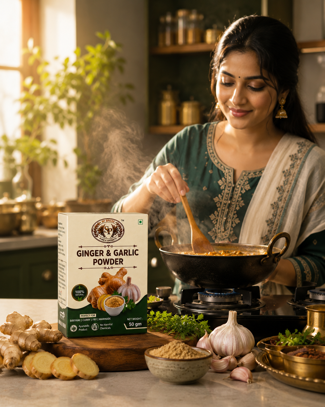 Ginger & Garlic Powder