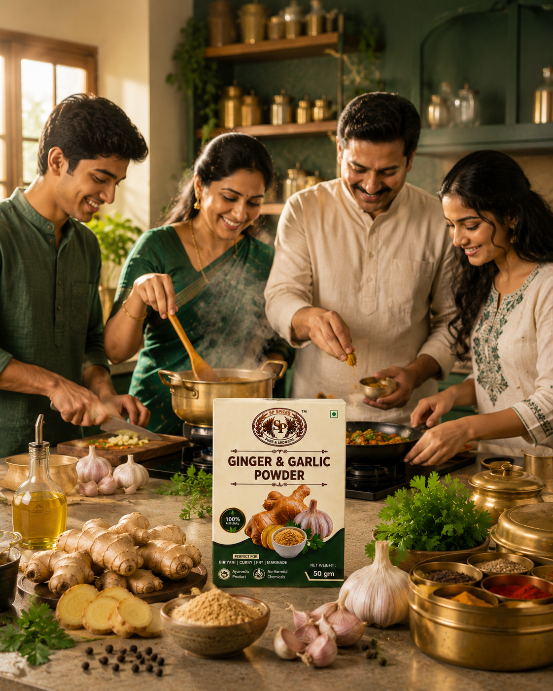 Ginger & Garlic Powder