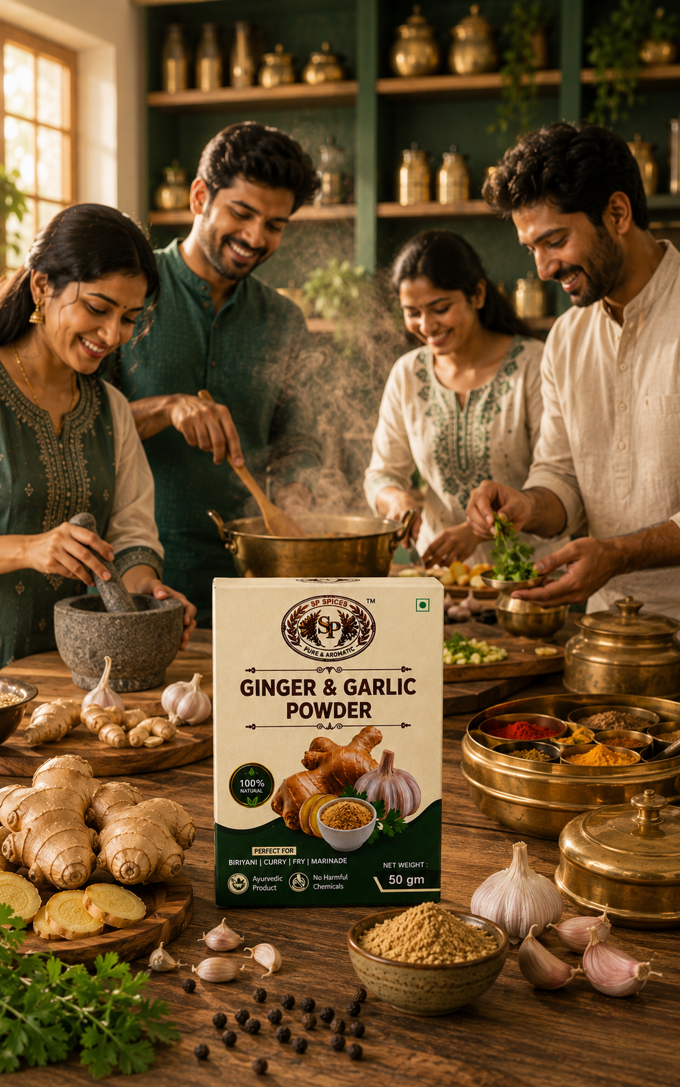Ginger & Garlic Powder