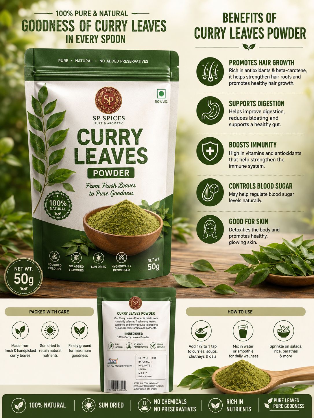 Curry Leaves powder